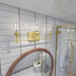 3-Light Aged Brass Bathroom Vanity Light by Pia Ricco 19 3-Light Aged Brass Bathroom Vanity Light by Pia Ricco -KINWELL shop aged brass pia ricco vanity lighting 1jay 41943bb 31 1000