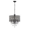 4-Light Crystal Drum Chandelier with Antique Bronze Shades for Dining Room Living Room Bedroom by KINWELL 1 4-Light Crystal Drum Chandelier with Antique Bronze Shades for Dining Room Living Room Bedroom by KINWELL -KINWELL shop antique bronze kinwell chandeliers bsc gs001 64 1000
