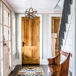 3-Light Single Barnwood and Brushed Nickle Geometric Pendant by Pia Ricco -KINWELL shop barnwood brushed nickle pia ricco chandeliers 1jay 50783 1f 1000