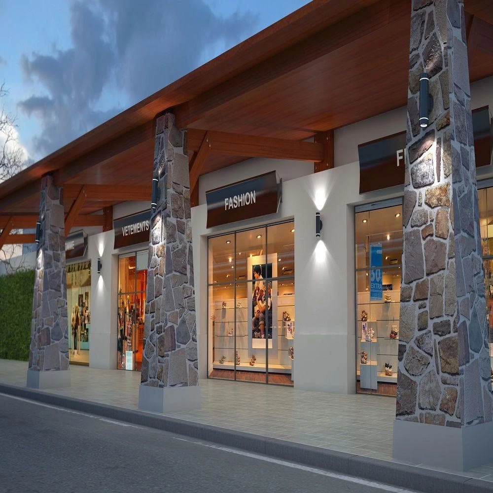 Q1 2-Light Cylinder Black Modern Hardwire Indoor/Outdoor Garage and Porch Light Wall Cylinder Sconce by Artika 4 Q1 2-Light Cylinder Black Modern Hardwire Indoor/Outdoor Garage and Porch Light Wall Cylinder Sconce by Artika - Image 2