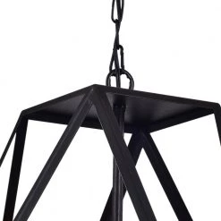 Modern 4-Light Black and Brown finish Chandelier by KINWELL -KINWELL shop black and brown finish kinwell chandeliers bsc gs012 fa 1000