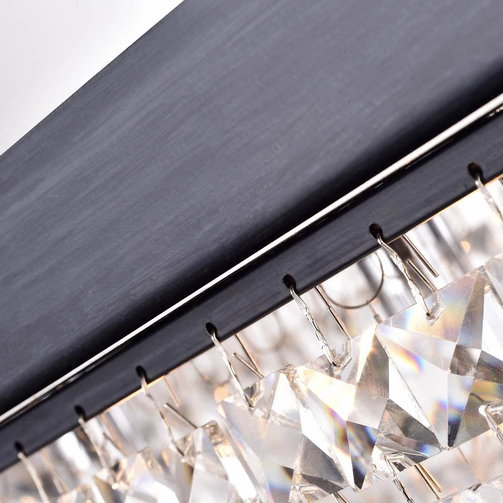 Contemporary 5-Light Black and Brown finish Chandelier by KINWELL 7 Contemporary 5-Light Black and Brown finish Chandelier by KINWELL - Image 5