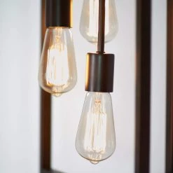 Yale 3-light Black Modern Industrial Sputnik Caged Hanging Pendant Light Island Chandelier for Kitchen Dining Room by Artika 12 Yale 3-light Black Modern Industrial Sputnik Caged Hanging Pendant Light Island Chandelier for Kitchen Dining Room by Artika -KINWELL shop black artika chandeliers yal12 on 4f 1000