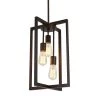 Yale 3-light Black Modern Industrial Sputnik Caged Hanging Pendant Light Island Chandelier for Kitchen Dining Room by Artika -KINWELL shop black artika chandeliers yal12 on 64 1000