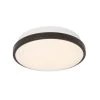 Orion 12 in. 1-Light Black Modern Integrated LED Flush Mount Ceiling Light for Bedroom by Artika 2 Orion 12 in. 1-Light Black Modern Integrated LED Flush Mount Ceiling Light for Bedroom by Artika -KINWELL shop black artika flush mount lights fm orc bl 64 1000