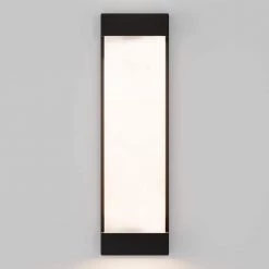Glacier Large Black Outdoor Hardwired Integrated LED Cylinder Wall Sconce Light by Artika -KINWELL shop black artika outdoor sconces 17out gl pmb 1f 1000
