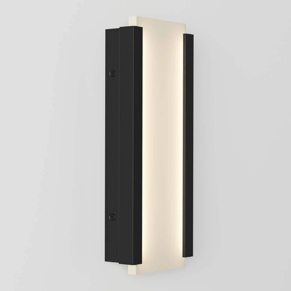 Blade 1-Light Black LED Outdoor Wall Cylinder Light by Artika 10 Blade 1-Light Black LED Outdoor Wall Cylinder Light by Artika - Image 8