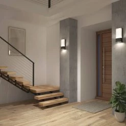 Dixon 1-Light Black Integrated LED Outdoor Hardwired Wall Cylinder Sconce Light by Artika -KINWELL shop black artika outdoor sconces out dic hd2bl 40 1000