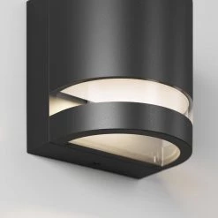 Valor Round Black Indoor/Outdoor Hardwired Integrated LED Wall Cylinder Sconce Light by Artika 17 Valor Round Black Indoor/Outdoor Hardwired Integrated LED Wall Cylinder Sconce Light by Artika -KINWELL shop black artika outdoor sconces out vr mb 76 1000