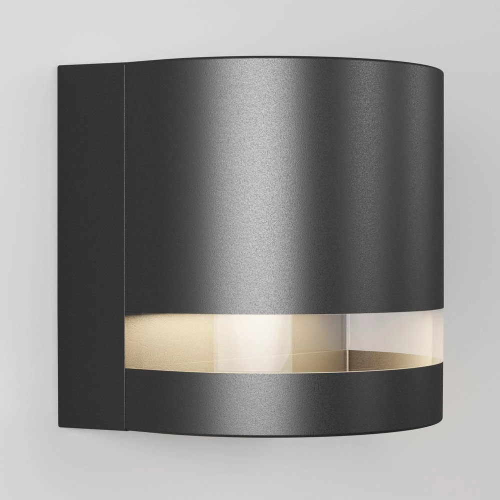 Valor Round Black Indoor/Outdoor Hardwired Integrated LED Wall Cylinder Sconce Light by Artika 9 Valor Round Black Indoor/Outdoor Hardwired Integrated LED Wall Cylinder Sconce Light by Artika - Image 7