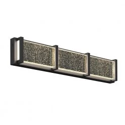 Subway 27 in. 3-Light Black LED Modern Bath Vanity Light Bar for Bathroom by Artika