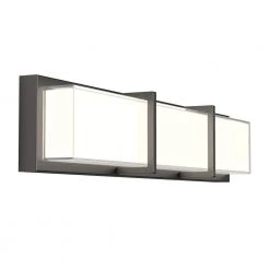 Subway 27 in. 1-Light Black LED Modern Bath Vanity Light Bar for Bathroom by Artika