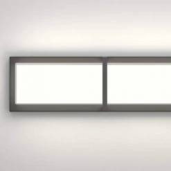 Subway 27 in. 1-Light Black LED Modern Bath Vanity Light Bar for Bathroom by Artika -KINWELL shop black artika vanity lighting 27van su mb fa 1000