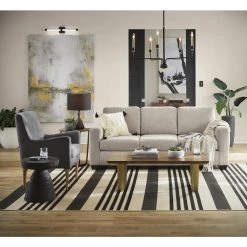 Tivoli 27 in. 1-Light Black LED Modern Bath Vanity Light Bar for Bathroom by Artika 17 Tivoli 27 in. 1-Light Black LED Modern Bath Vanity Light Bar for Bathroom by Artika -KINWELL shop black artika vanity lighting van troc hd2bl 1d 1000