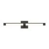 Tivoli 27 in. 1-Light Black LED Modern Bath Vanity Light Bar for Bathroom by Artika -KINWELL shop black artika vanity lighting van troc hd2bl 64 1000