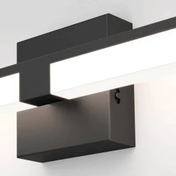 Tivoli 27 in. 1-Light Black LED Modern Bath Vanity Light Bar for Bathroom by Artika 18 Tivoli 27 in. 1-Light Black LED Modern Bath Vanity Light Bar for Bathroom by Artika -KINWELL shop black artika vanity lighting van troc hd2bl c3 1000