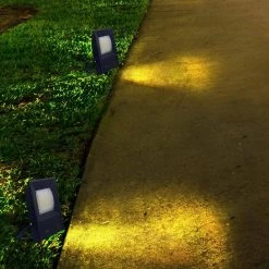 GE100-Watt Black Outdoor Integrated LED White Thin Flood Light by Jushua -KINWELL shop black jushua flood lights ele l ctge100w wh 31 1000