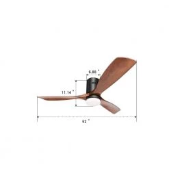 KINWELL shop -KINWELL shop black kinwell ceiling fans with lights uckbs 52144 c3 1000