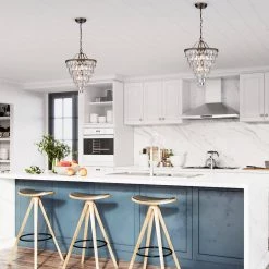 Modern 4-Light Bronze Finish Chandelier by KINWELL 13 Modern 4-Light Bronze Finish Chandelier by KINWELL -KINWELL shop bronze kinwell chandeliers bsc gs021 fa 1000