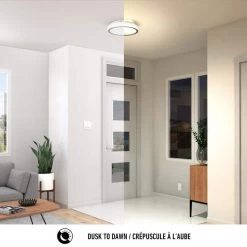 Pluto 13 in. 1-Light White Smart Selectable Programmable LED Modern Flush Mount Ceiling Light for Bedroom and Hallway by Artika 14 Pluto 13 in. 1-Light White Smart Selectable Programmable LED Modern Flush Mount Ceiling Light for Bedroom and Hallway by Artika -KINWELL shop brushed nickel artika flush mount lights cl srw 1f 1000