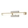 Koben 27 in. 1-Light Brushed Nickel LED Modern Bath Vanity Light Bar for Bathroom by Artika -KINWELL shop brushed nickel artika vanity lighting van koc hd2wd 64 1000