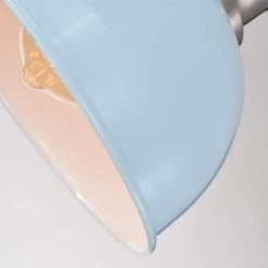 1-Light Brushed Nickel Dimmable Barn Light Sconce with Metal by Jushua -KINWELL shop brushed nickel jushua vanity lighting gol a40011 44 1000