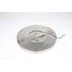 13 in. 20-Watt 1-Ceiling 1300 Lumens Light Dimmable Selectable LED Flush Mount, CRI 81 CCT 3000K by KINWELL -KINWELL shop brushed nickel kinwell flush mount lights cl040b 1 1f 1000