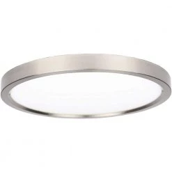 13 in. 20-Watt 1-Ceiling 1300 Lumens Light Dimmable Selectable LED Flush Mount, CRI 81 CCT 3000K by KINWELL