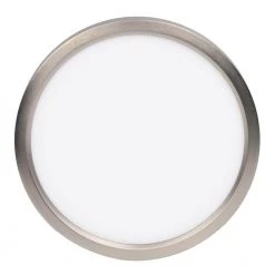 13 in. 20-Watt 1-Ceiling 1300 Lumens Light Dimmable Selectable LED Flush Mount, CRI 81 CCT 3000K by KINWELL -KINWELL shop brushed nickel kinwell flush mount lights cl040b 1 d4 1000