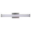 24 in. Brushed Nickel LED Bathroom Vanity Light Bar with Dimmable by KINWELL 1 24 in. Brushed Nickel LED Bathroom Vanity Light Bar with Dimmable by KINWELL -KINWELL shop brushed nickel kinwell vanity lighting ledvl03ac25 1 64 1000