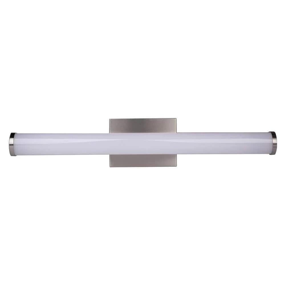 24 in. Brushed Nickel LED Bathroom Vanity Light Bar with Dimmable by KINWELL 3 24 in. Brushed Nickel LED Bathroom Vanity Light Bar with Dimmable by KINWELL