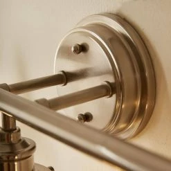 5.1 in. 3 Light Brushed Nickel Vanity Light with Bathroom Set by Pia Ricco -KINWELL shop brushed nickel pia ricco vanity lighting 1jay 81503 4f 1000