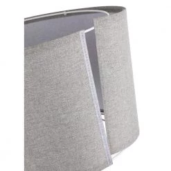 27.19 in. 1-Light Brushed Nickle Table Lamp with Grey Fabric Shade (2-Packs) by Pia Ricco -KINWELL shop brushed nickle pia ricco table lamps 1jay 2102bn 44 1000