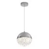 Carat Ball 15-Watt Integrated LED Chrome Pendant by Artika -KINWELL shop chrome artika chandeliers pdt cac cr 64 1000