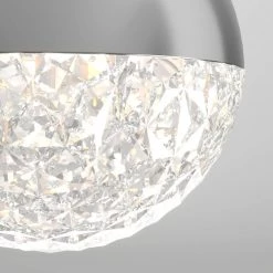 Carat Ball 15-Watt Integrated LED Chrome Pendant by Artika 19 Carat Ball 15-Watt Integrated LED Chrome Pendant by Artika -KINWELL shop chrome artika chandeliers pdt cac cr 76 1000