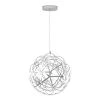 Elden Big 23-Watt 1-Light Chrome Integrated LED Hanging Pendant Light by Artika 1 Elden Big 23-Watt 1-Light Chrome Integrated LED Hanging Pendant Light by Artika -KINWELL shop chrome artika chandeliers pdt el hd2cr 64 1000