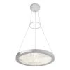 Glam 18-Watt 1-Light Chrome Integrated LED Hanging Pendant Light by Artika 1 Glam 18-Watt 1-Light Chrome Integrated LED Hanging Pendant Light by Artika -KINWELL shop chrome artika chandeliers pdt gl hd2cr 64 1000