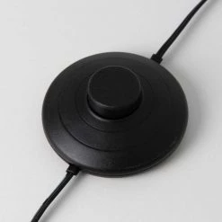 Optical 74 in. Chrome Modern Dimmable Floor Lamp with Foot Activated Switch for Living Room by Artika -KINWELL shop chrome artika floor lamps flr op ccr 1f 1000