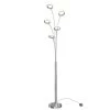 Optical 74 in. Chrome Modern Dimmable Floor Lamp with Foot Activated Switch for Living Room by Artika 2 Optical 74 in. Chrome Modern Dimmable Floor Lamp with Foot Activated Switch for Living Room by Artika -KINWELL shop chrome artika floor lamps flr op ccr 64 1000