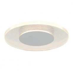 Essence Disk 13 in. Chrome Modern LED Flush Mount Ceiling Light for Kitchen Dining Room by Artika -KINWELL shop chrome artika flush mount lights fm ed hd2 76 1000