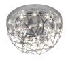 Elden 13 in. 1-Light Chrome Modern LED Flush Mount Ceiling Light by Artika -KINWELL shop chrome artika flush mount lights fm el hd2cr 64 1000