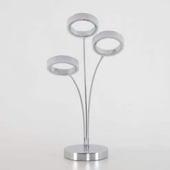 Optical 22 in. Chrome Modern Dimming Table Lamp for Living Room by Artika 11 Optical 22 in. Chrome Modern Dimming Table Lamp for Living Room by Artika -KINWELL shop chrome artika lamp bases tl op ccr 4f 1000