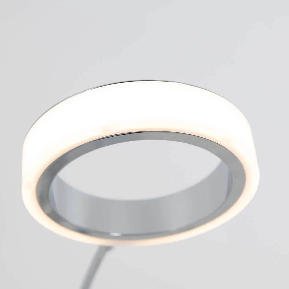 Optical 22 in. Chrome Modern Dimming Table Lamp for Living Room by Artika 9 Optical 22 in. Chrome Modern Dimming Table Lamp for Living Room by Artika - Image 7