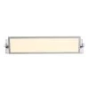 Reflection 27 in. 1-Light Chrome LED Modern Bath Vanity Light Bar for Bathroom with Tiltable Diffuser by Artika -KINWELL shop chrome artika vanity lighting van fp 64 1000