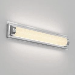 Glamour 27 in. 1-Light Chrome LED Modern Bath Vanity Light Bar for Bathroom with 3CCT by Artika 14 Glamour 27 in. 1-Light Chrome LED Modern Bath Vanity Light Bar for Bathroom with 3CCT by Artika -KINWELL shop chrome artika vanity lighting van glc hd2cr 44 1000