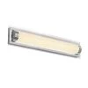 Glamour 27 in. 1-Light Chrome LED Modern Bath Vanity Light Bar for Bathroom with 3CCT by Artika -KINWELL shop chrome artika vanity lighting van glc hd2cr 64 1000