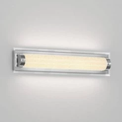 Glamour 27 in. 1-Light Chrome LED Modern Bath Vanity Light Bar for Bathroom with 3CCT by Artika 15 Glamour 27 in. 1-Light Chrome LED Modern Bath Vanity Light Bar for Bathroom with 3CCT by Artika -KINWELL shop chrome artika vanity lighting van glc hd2cr fa 1000