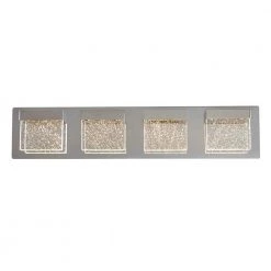 Essence Bubble Cube 24 in. 4-Light Chrome LED Modern Bath Vanity Light Bar for Bathroom by Artika 13 Essence Bubble Cube 24 in. 4-Light Chrome LED Modern Bath Vanity Light Bar for Bathroom by Artika -KINWELL shop chrome artika vanity lighting van4bc on c3 1000