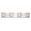 Metropolitan 31 in. 4-Light Chrome Modern Bath Vanity Light Bar for Bathroom by Artika -KINWELL shop chrome artika vanity lighting van4m hd1 64 1000