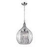 Contemporary 3-Light ChromeChandelier with Clear Seeded Glass Shades by KINWELL 1 Contemporary 3-Light ChromeChandelier with Clear Seeded Glass Shades by KINWELL -KINWELL shop chrome kinwell chandeliers bsc gs009 sr 64 1000
